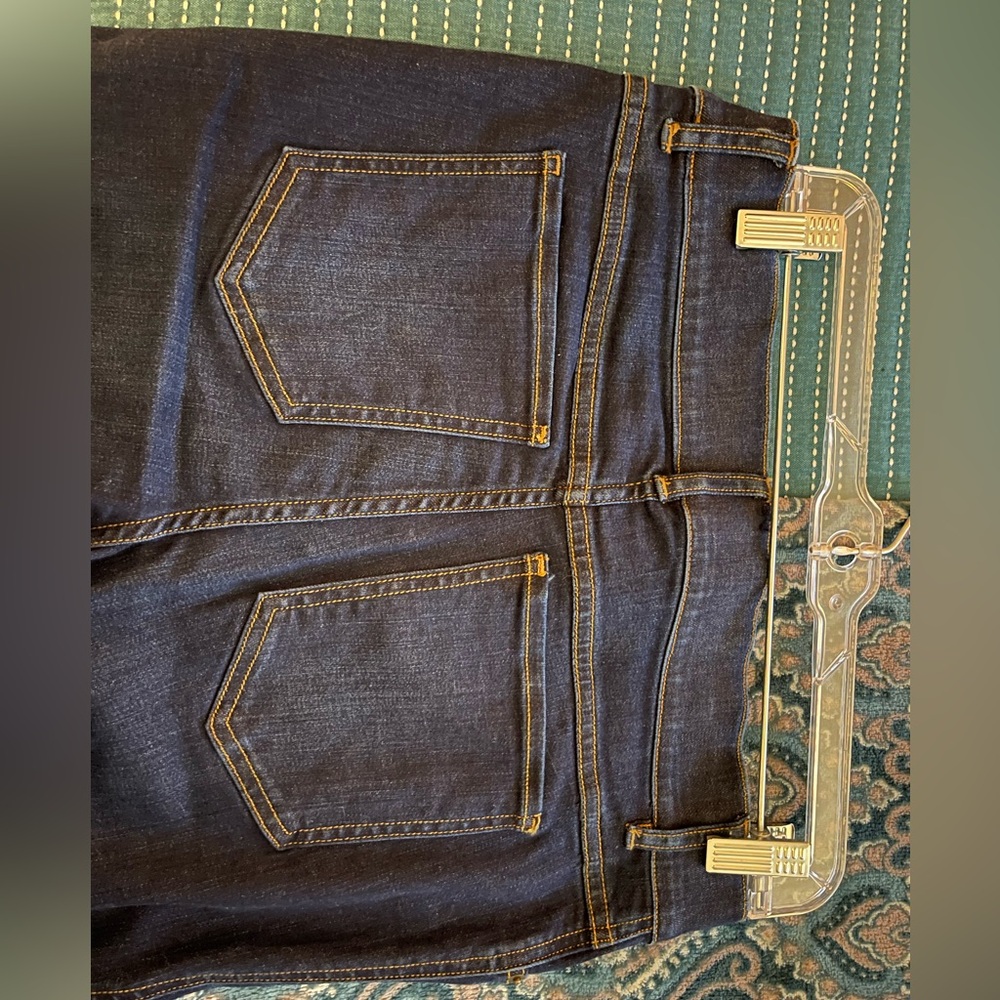 SPANX Dark Blue Flare Women's Jeans - Picture 6 of 6